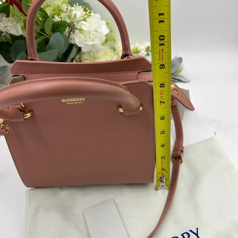 Women’s Burberry, mini top handle, satchel handbag, detachable shoulder strap - Picture 13 of 15